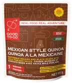 Good To-Go Mexican Style Quinoa package on a white background